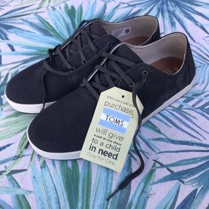 toms payton canvas lace up sneaker